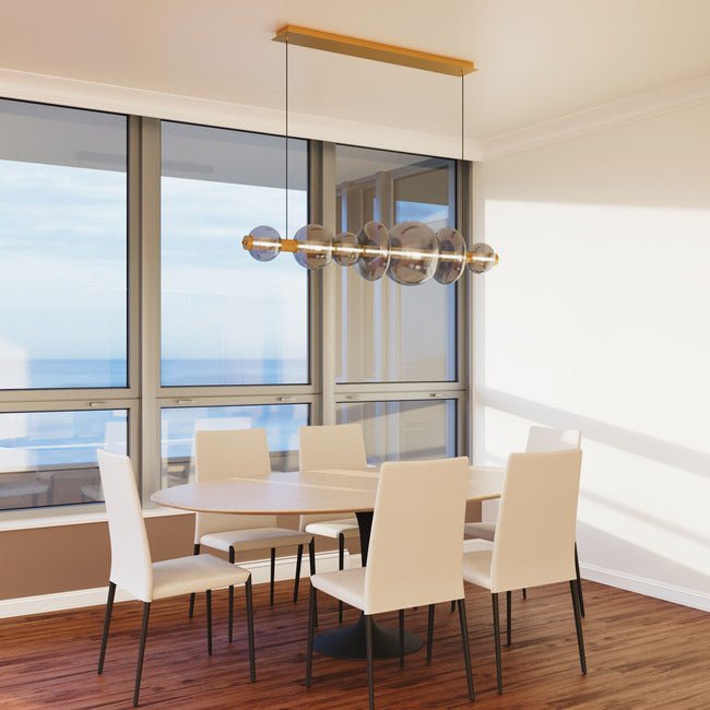Echelon Linear Chandelier - Zelno Lighting
