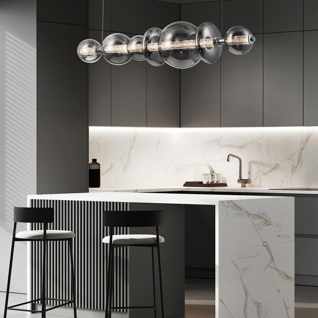 Echelon Linear Chandelier - Zelno Lighting
