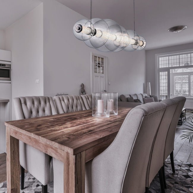Echelon Linear Chandelier - Zelno Lighting