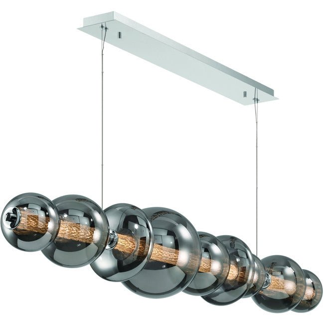 Echelon Linear Chandelier - Zelno Lighting