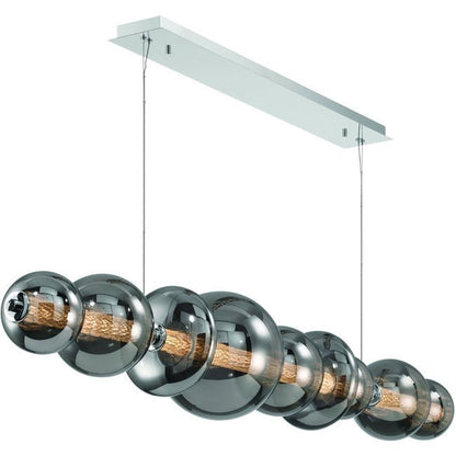Echelon Linear Chandelier - Zelno Lighting
