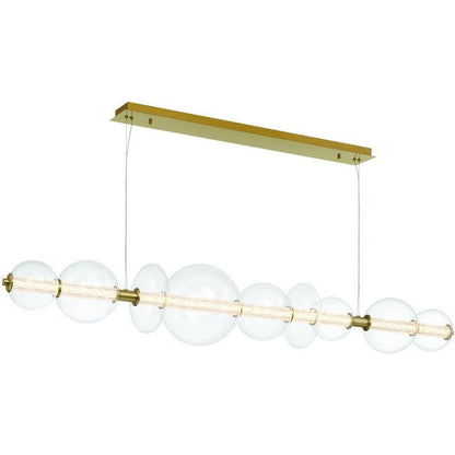 Echelon Linear Chandelier - Zelno Lighting
