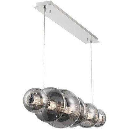 Echelon Linear Chandelier - Zelno Lighting