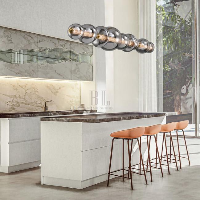 Echelon Linear Chandelier - Zelno Lighting