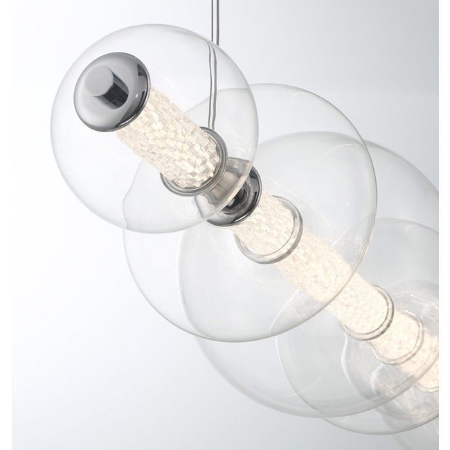 Echelon Linear Chandelier - Zelno Lighting