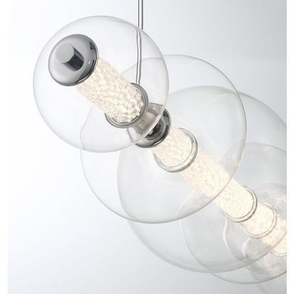 Echelon Linear Chandelier - Zelno Lighting