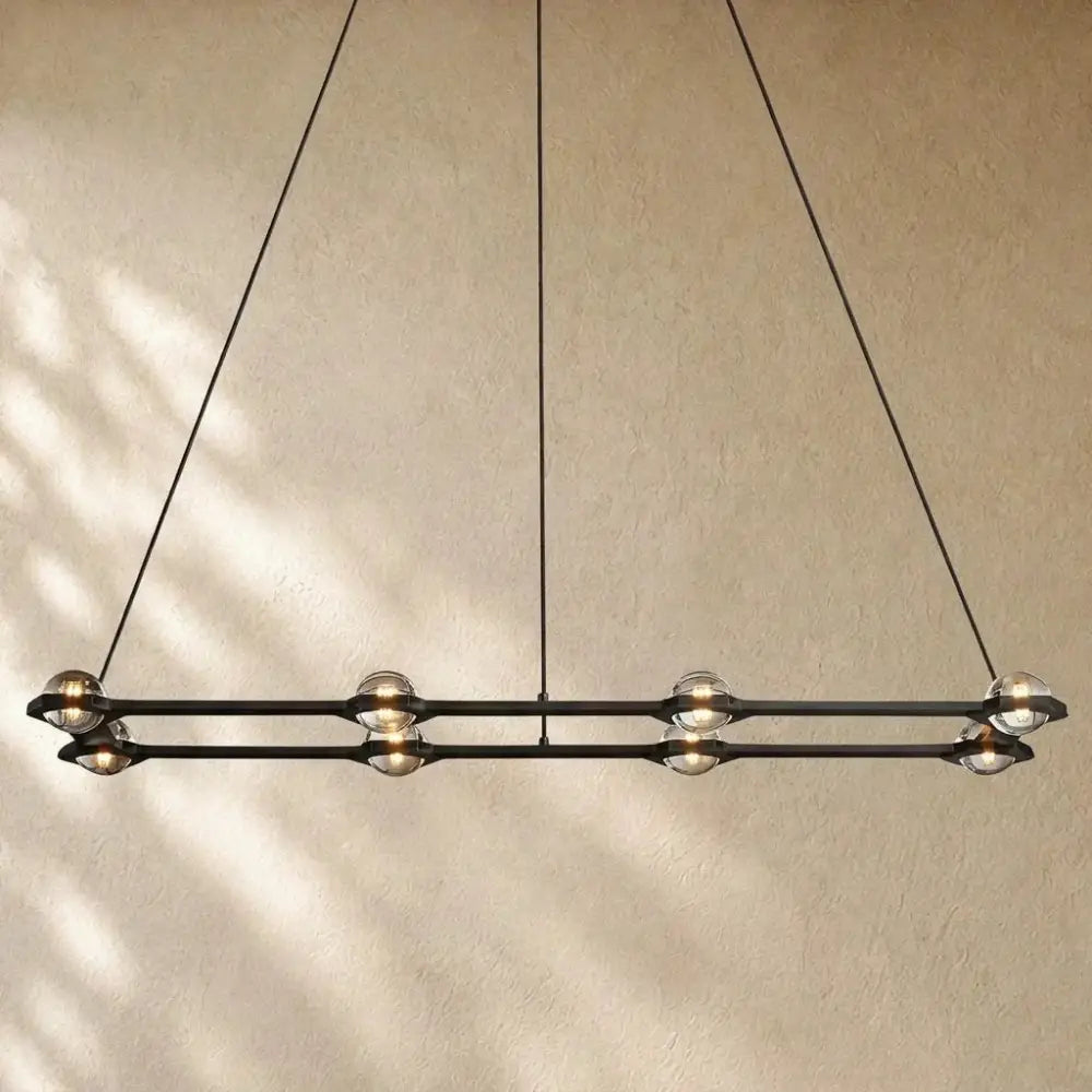 Ecletant Rectangular Chandelier - Zelno