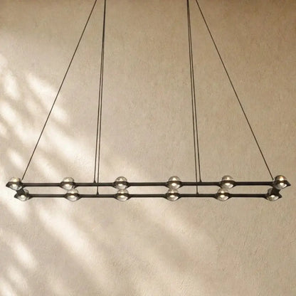 Ecletant Rectangular Chandelier - Zelno