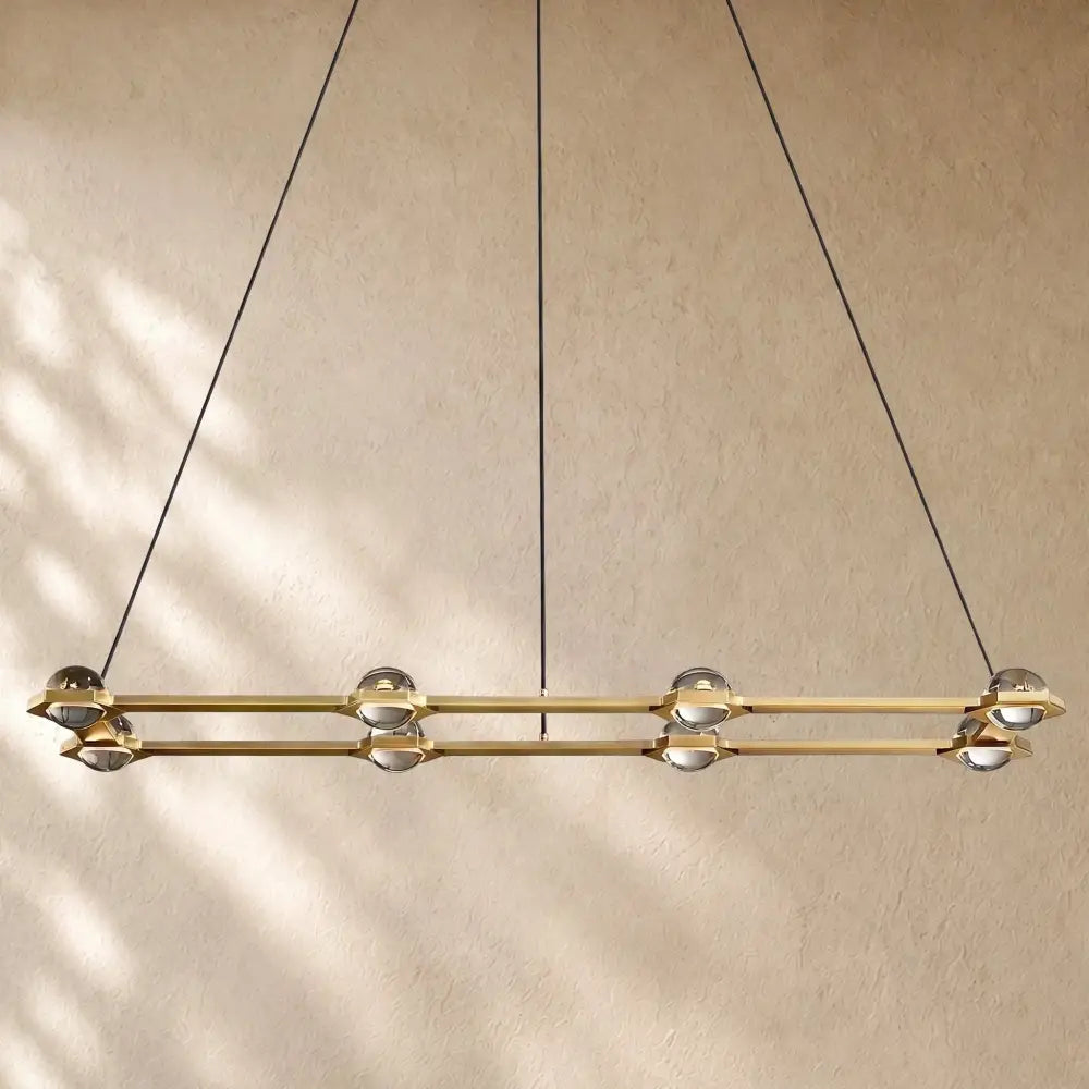 Ecletant Rectangular Chandelier - Zelno
