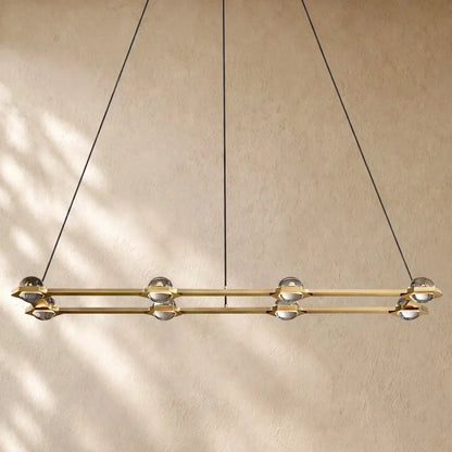 Ecletant Rectangular Chandelier - Zelno