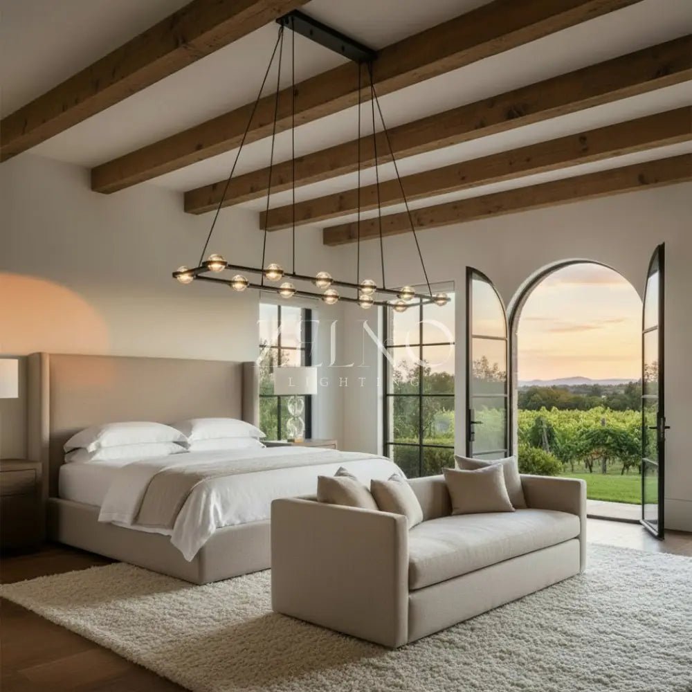 Ecletant Rectangular Chandelier - Zelno