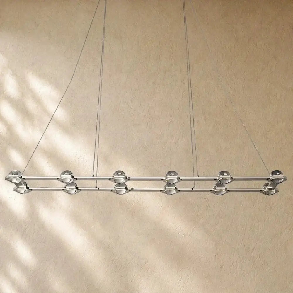 Ecletant Rectangular Chandelier - Zelno