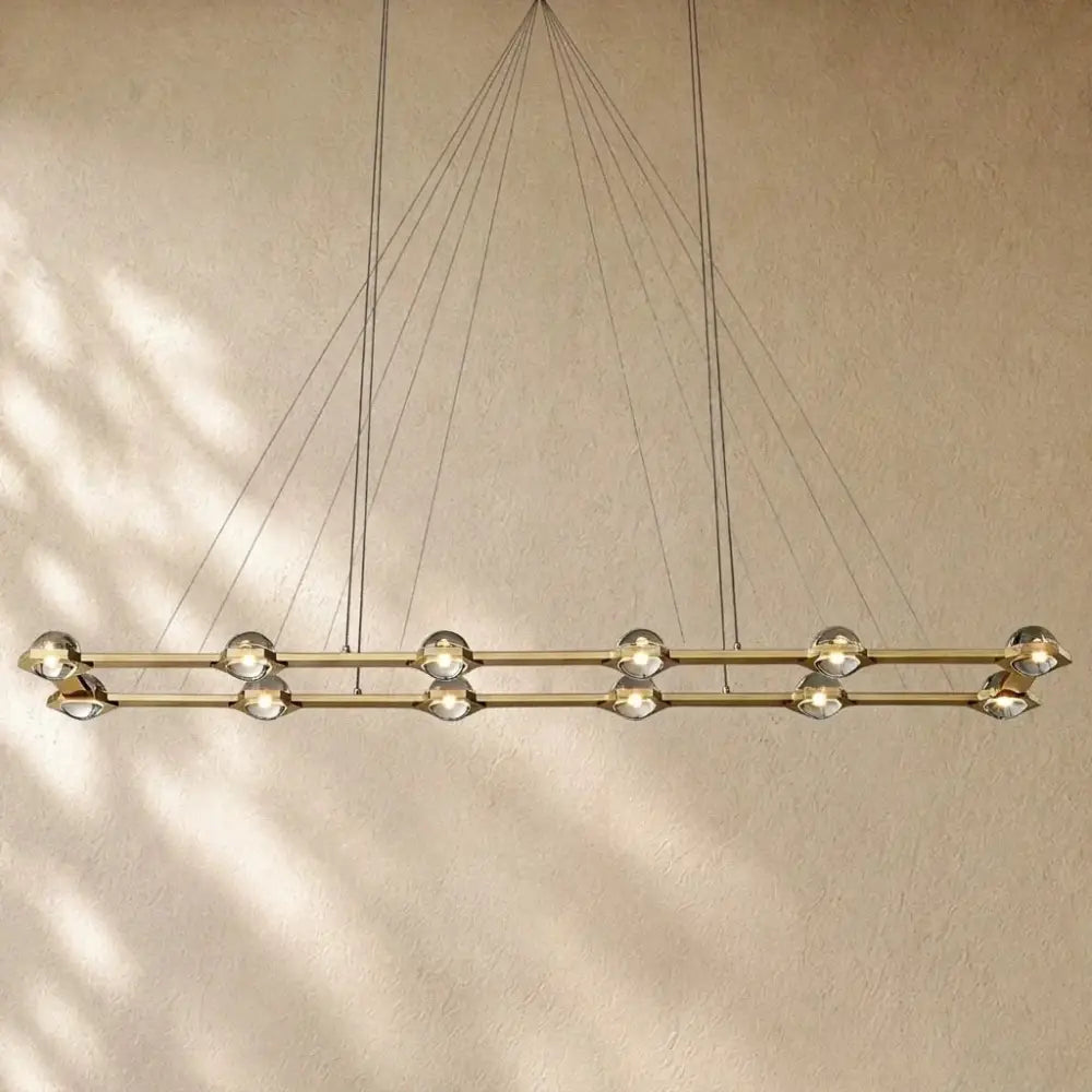 Ecletant Rectangular Chandelier - Zelno