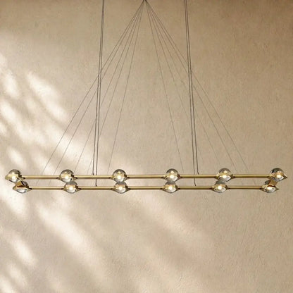 Ecletant Rectangular Chandelier - Zelno