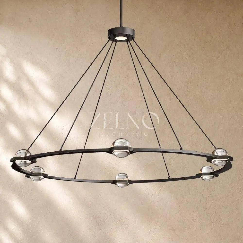 Ecletant Round Chandelier - Zelno