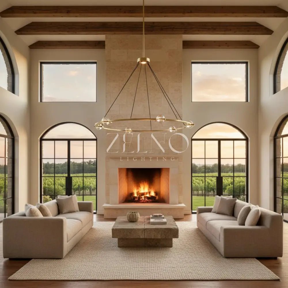 Ecletant Round Chandelier - Zelno