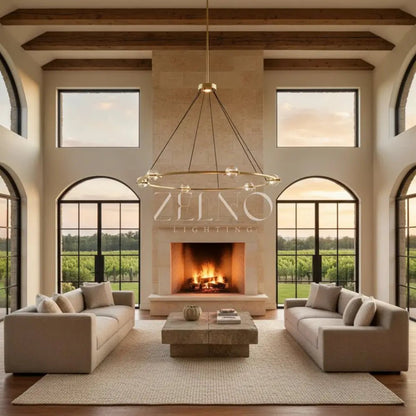 Ecletant Round Chandelier - Zelno