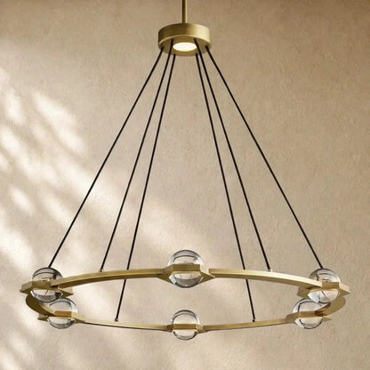 Ecletant Round Chandelier - Zelno