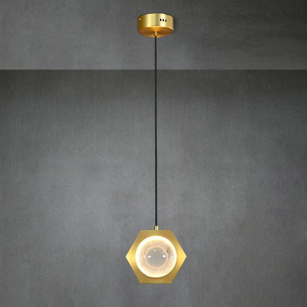 ECLFZ Grand Pendant 5"D - Zelno
