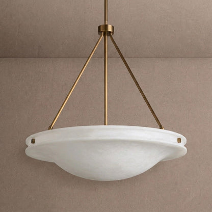 Edith Alabaster Stone Pendant Light - Zelno Lighting