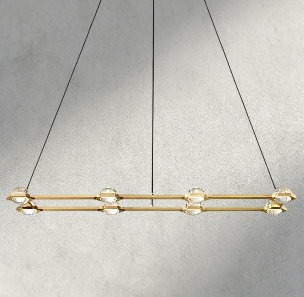 Electant Rectangular Chandelier 54", 72" - Zelno