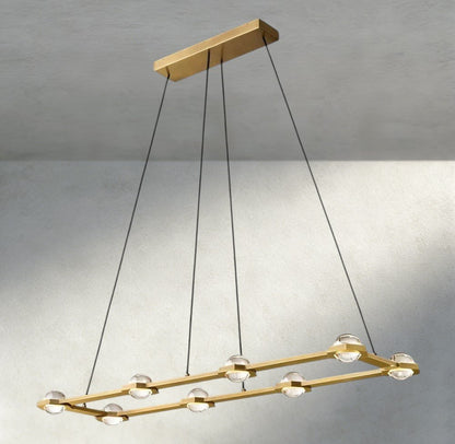 Electant Rectangular Chandelier 54", 72" - Zelno