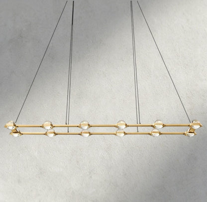 Electant Rectangular Chandelier 54", 72" - Zelno