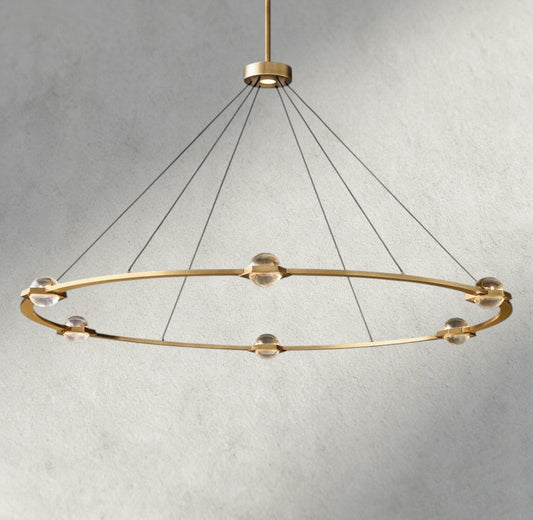 Electant Round Chandelier 36", 48", 60", Two-Tied 60" - Zelno