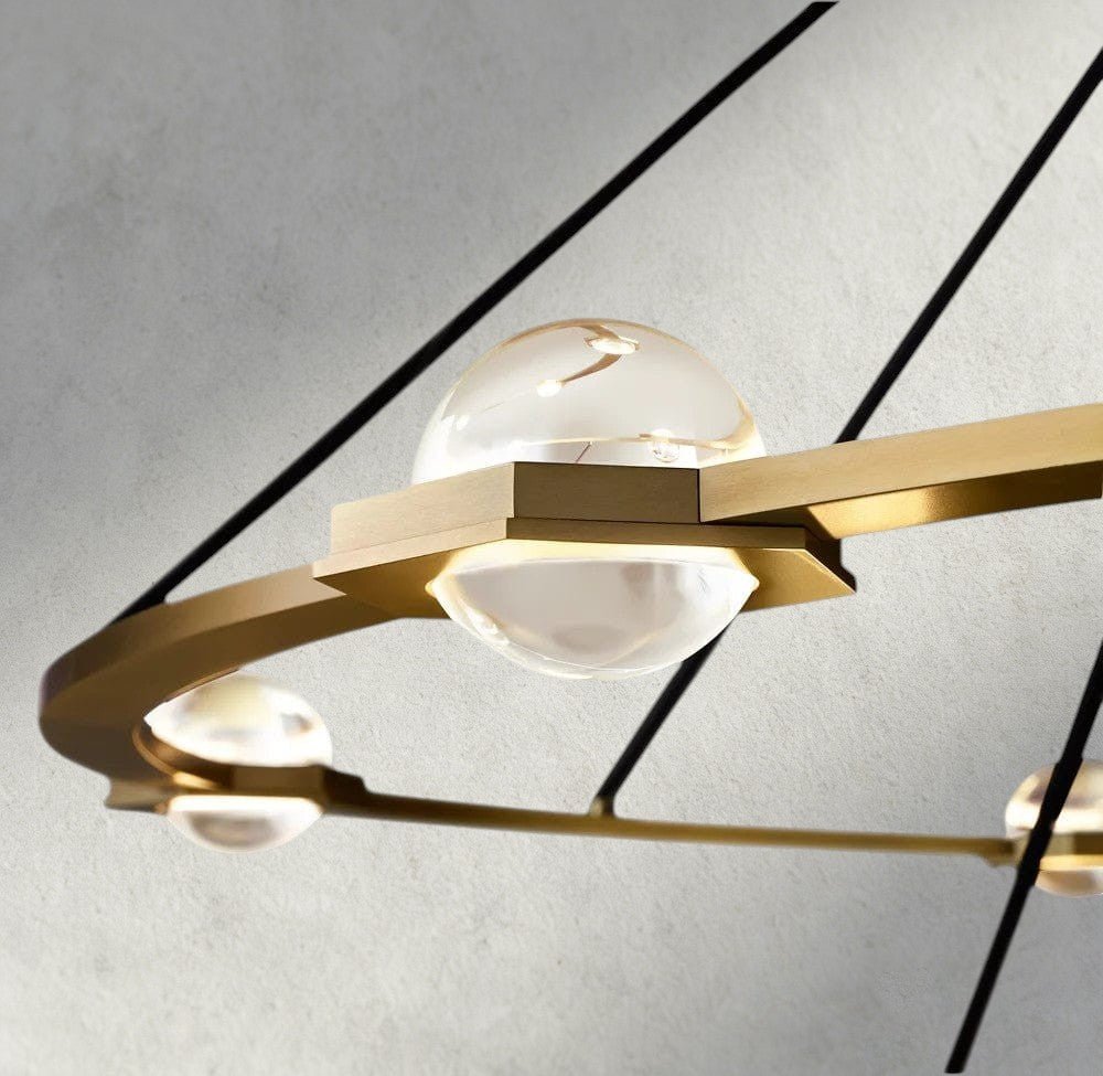 Electant Round Chandelier 36", 48", 60", Two-Tied 60" - Zelno