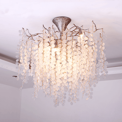 Ellie Modern Crystal Branch Chandelier - Zelno Lighting