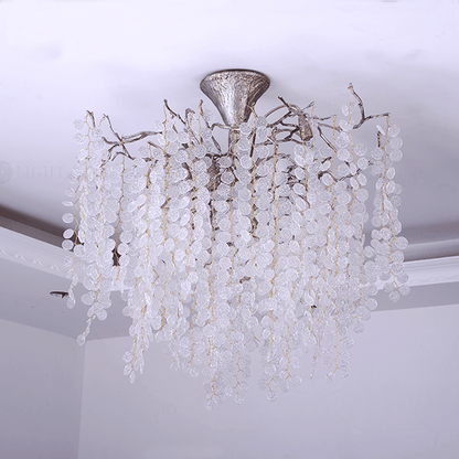 Ellie Modern Crystal Branch Chandelier - Zelno Lighting