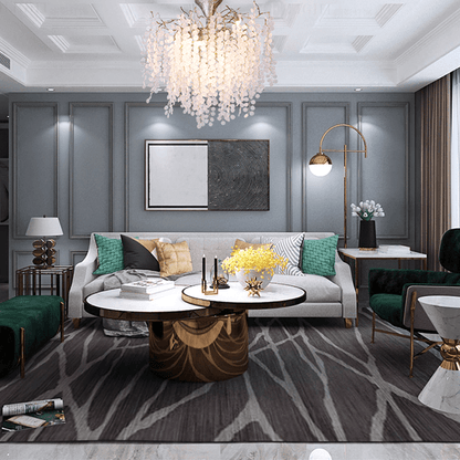 Ellie Modern Crystal Branch Chandelier - Zelno Lighting