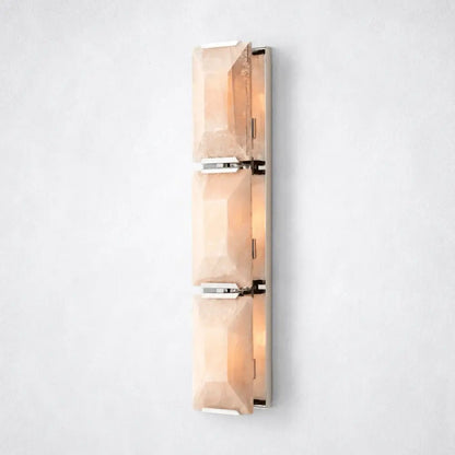 Ellington Alabaster Triple Sconce - Zelno