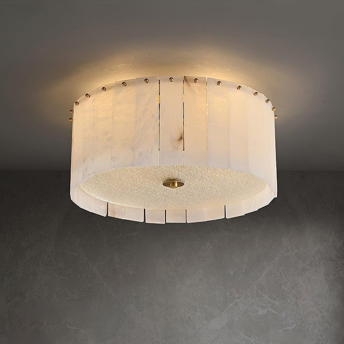 Elysian Alabaster Ceiling Lamp - Zelno Lighting