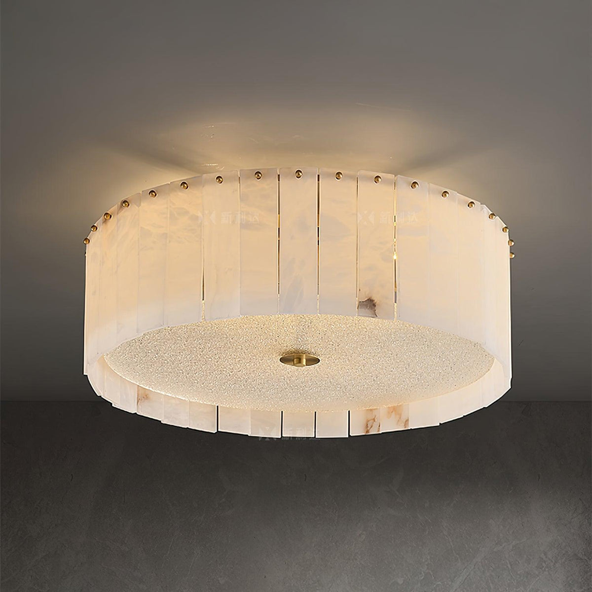 Elysian Alabaster Ceiling Lamp - Zelno Lighting