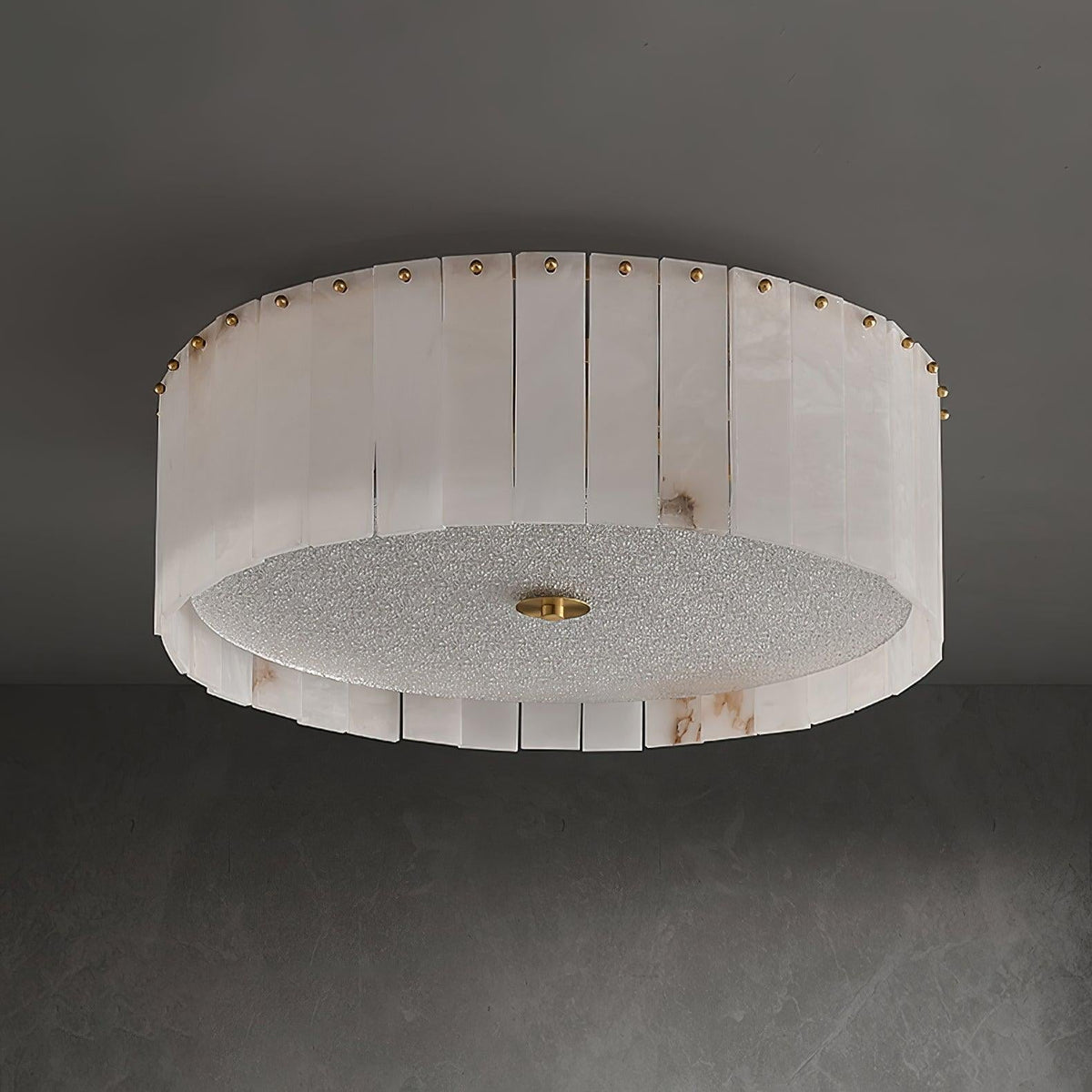 Elysian Alabaster Ceiling Lamp - Zelno Lighting