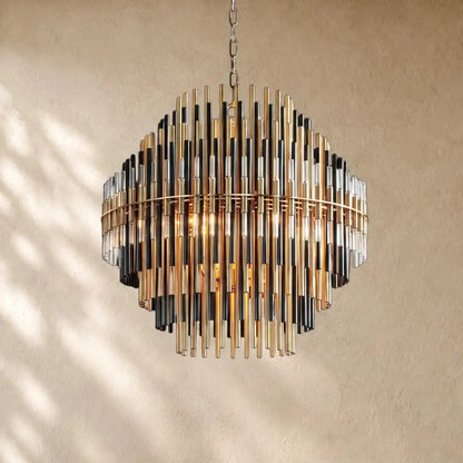 Emily Round Chandelier 24", 32", 42" - Zelno