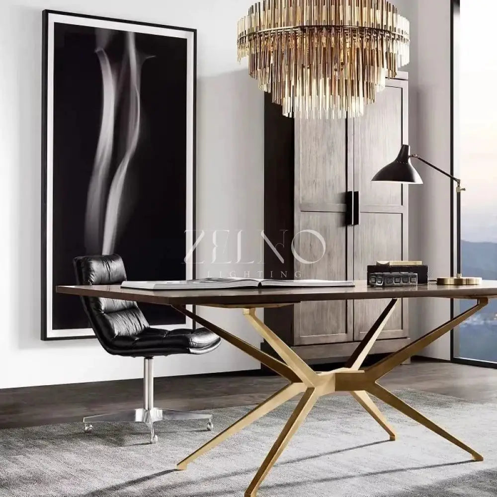 Emily Round Chandelier 24", 32", 42" - Zelno