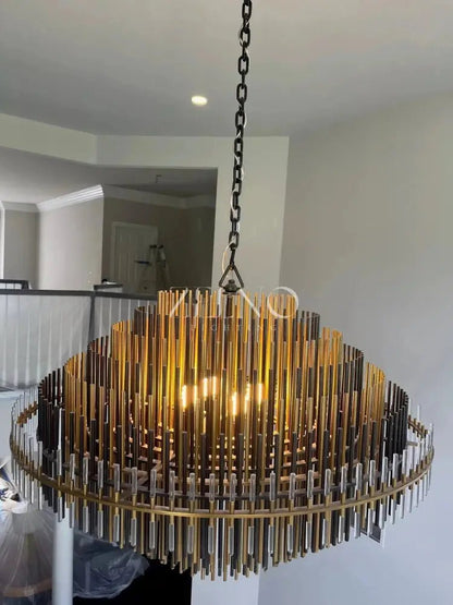 Emily Round Chandelier 24", 32", 42" - Zelno