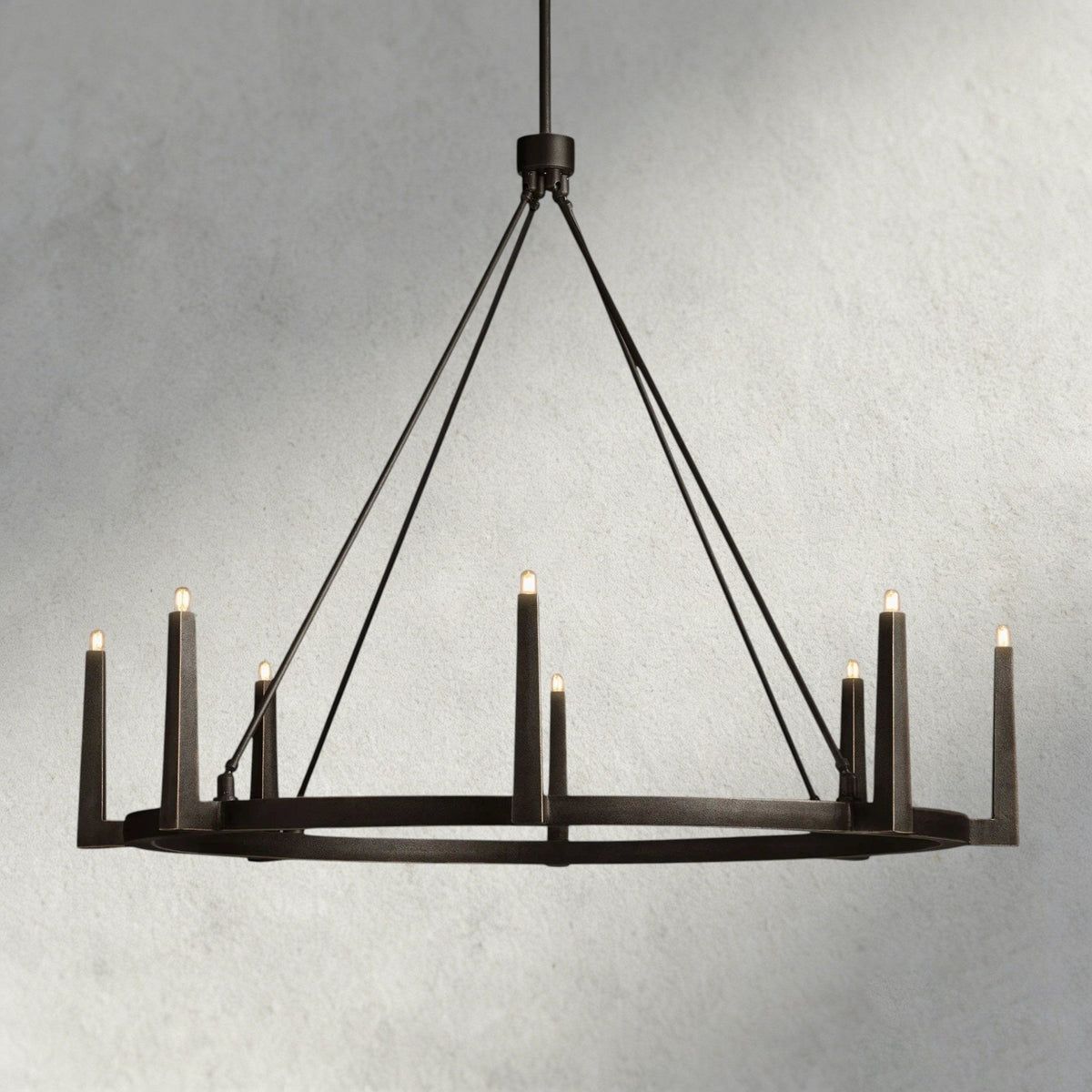 Emmet Round Chandelier 42", 54" - Zelno