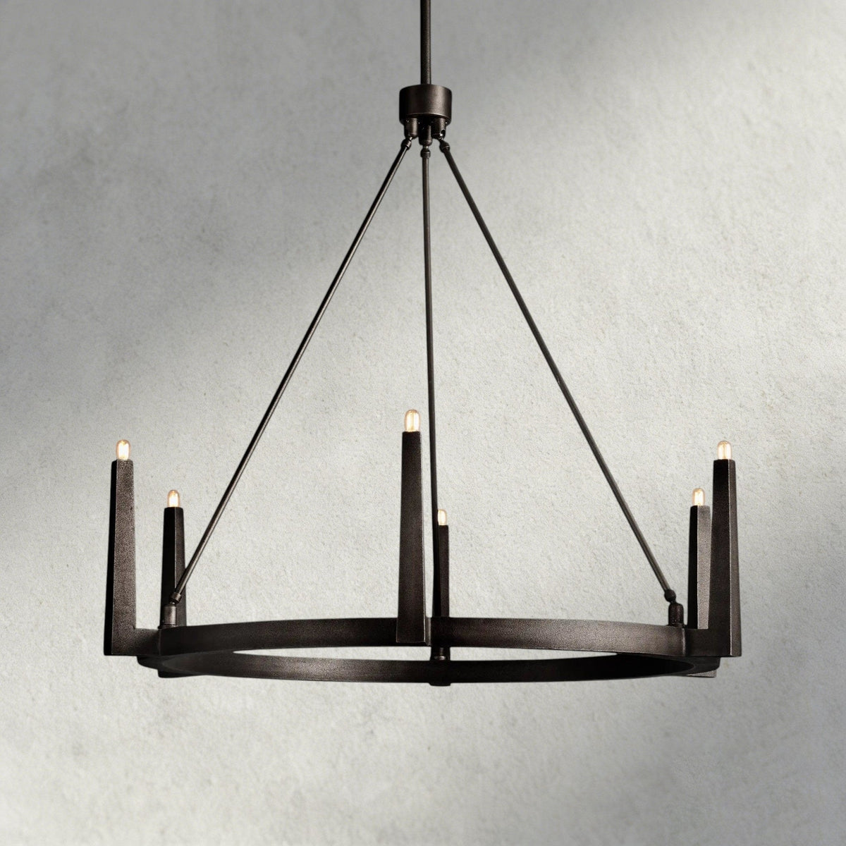Emmet Round Chandelier 42", 54" - Zelno
