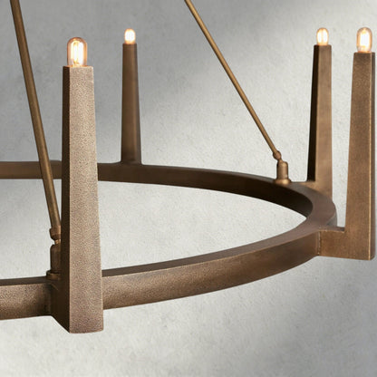 Emmet Round Chandelier 42", 54" - Zelno