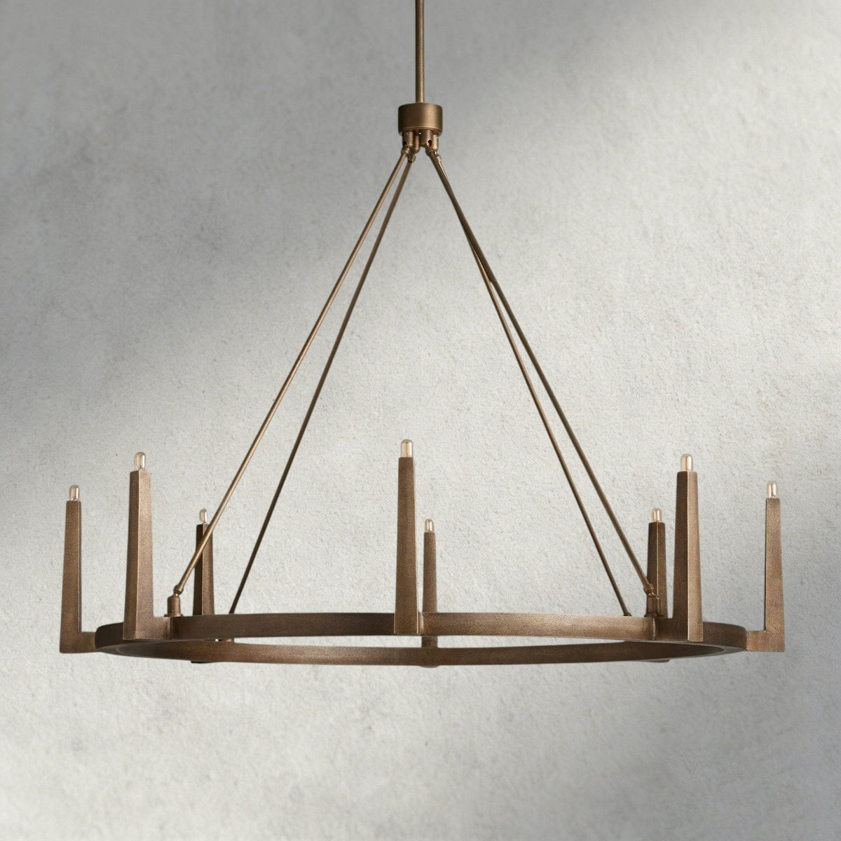 Emmet Round Chandelier 42", 54" - Zelno
