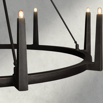 Emmet Round Chandelier 42", 54" - Zelno