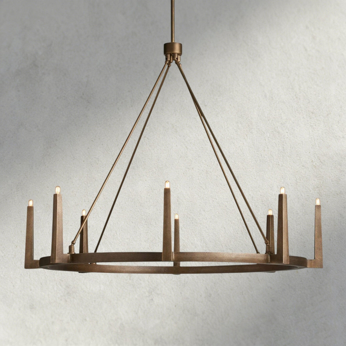 Emmet Round Chandelier 42", 54" - Zelno