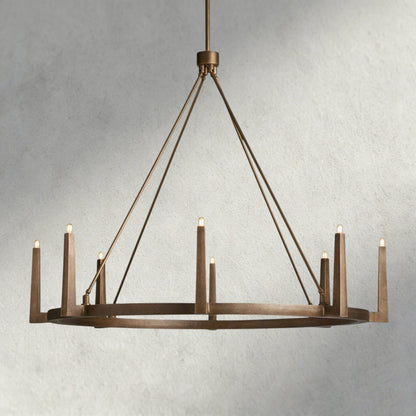 Emmet Round Chandelier 42", 54" - Zelno