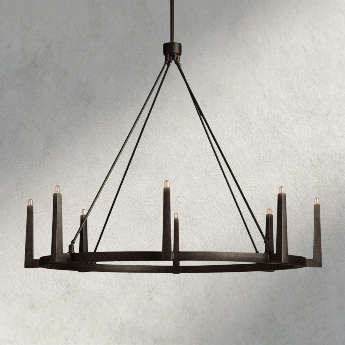 Emmet Round Chandelier 42", 54" - Zelno