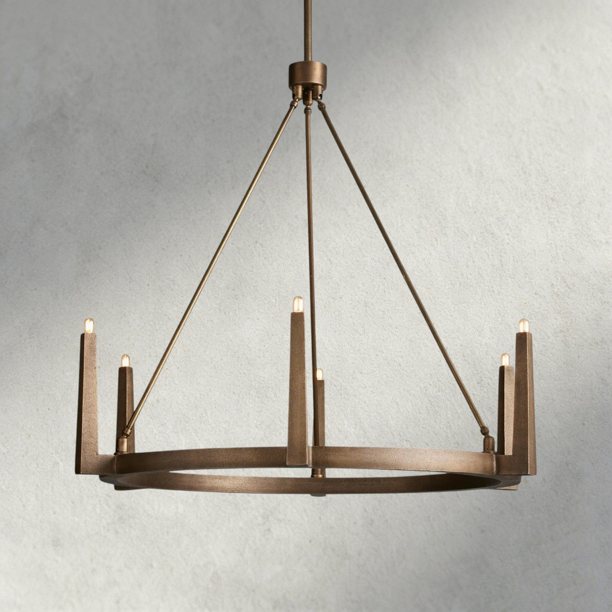 Emmet Round Chandelier 42", 54" - Zelno