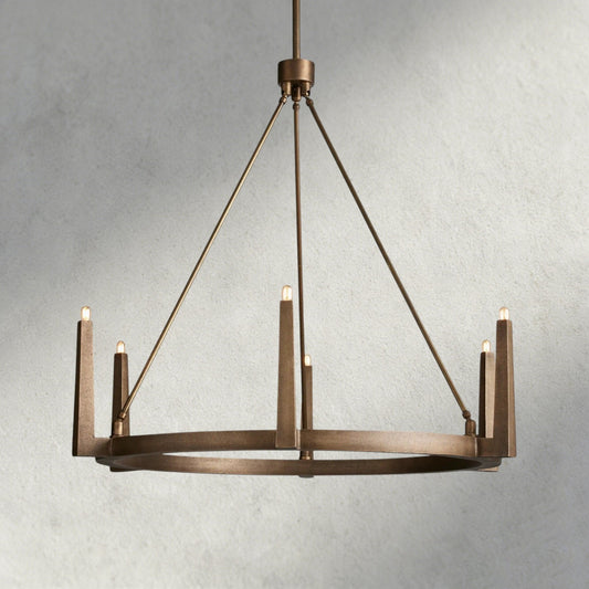 Emmet Round Chandelier 42", 54" - Zelno