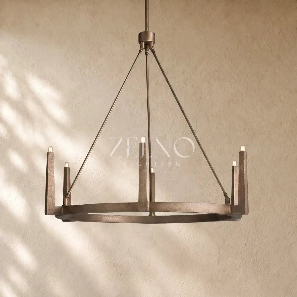 Emmette Round Chandelier - Zelno